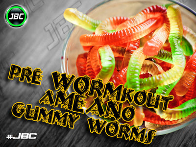 Pre-WORM-kout and a-MEAN-o Gummy Worms